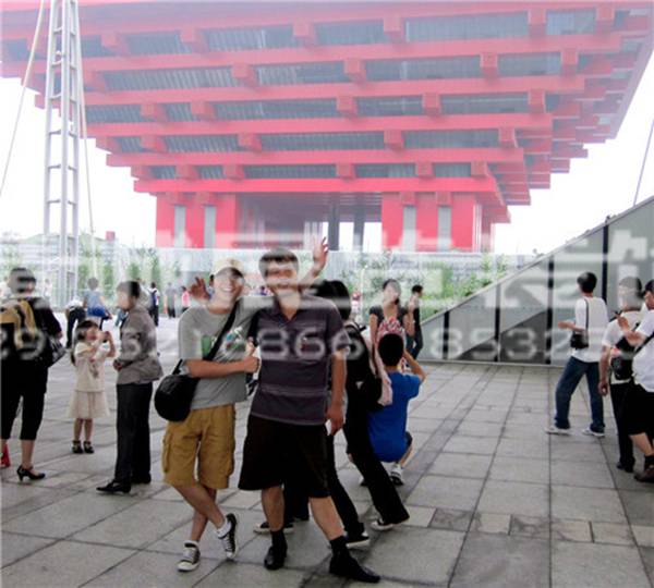 2010上海世博会合影