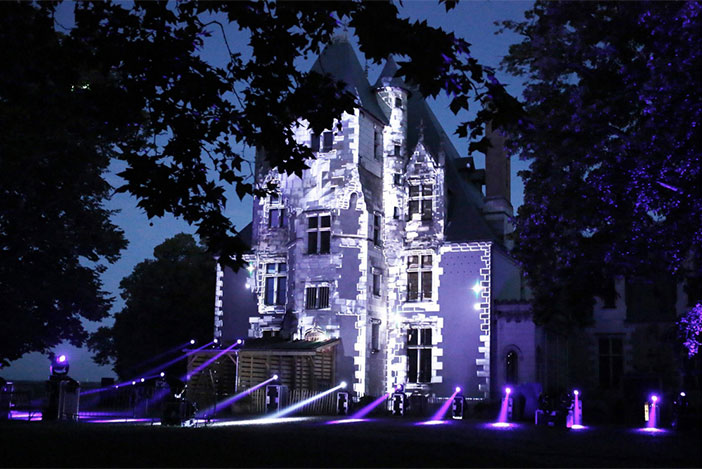 结构投影秀-室外 结构投影秀-室外