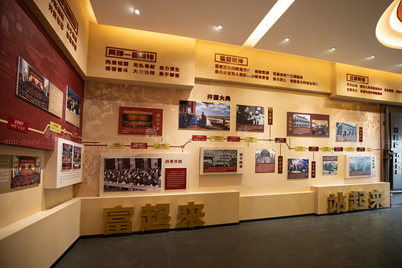 宝鸡长青能源化工党建馆设计与施工完工 宝鸡长青能源化工党建馆设计与施工完工