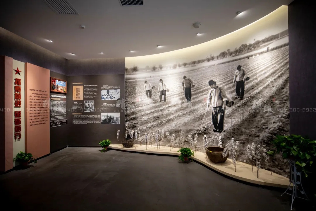 咸阳武功县党史馆设计与施工案例 咸阳武功县党史馆设计与施工案例