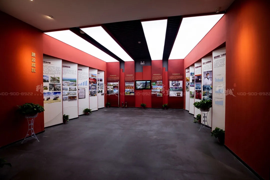 咸阳武功县党史馆设计与施工案例 咸阳武功县党史馆设计与施工案例