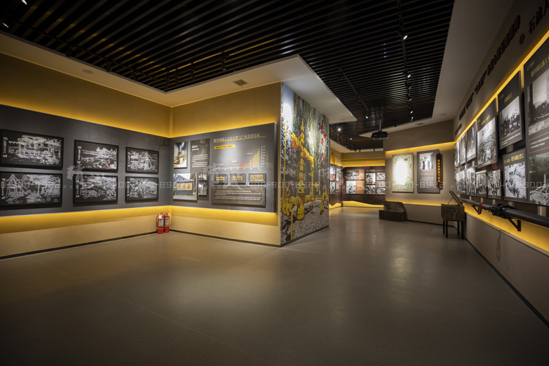 油田香蕉视频免费下载APP施工|陕参一井展览馆案例 油田香蕉视频免费下载APP施工|陕参一井展览馆案例