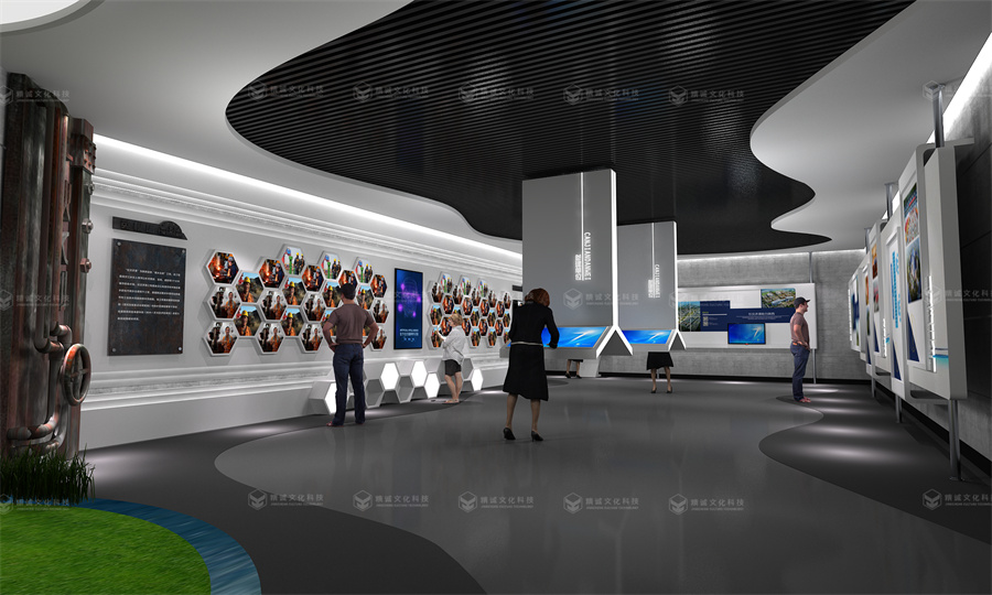 水系工程展厅设计-引汉济渭实验基地展厅 水系工程展厅设计-引汉济渭实验基地展厅