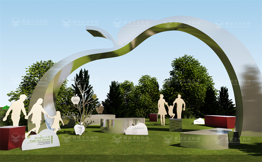 主题馆设计-千阳中国好苹果展示中心 主题馆设计-千阳中国好苹果展示中心