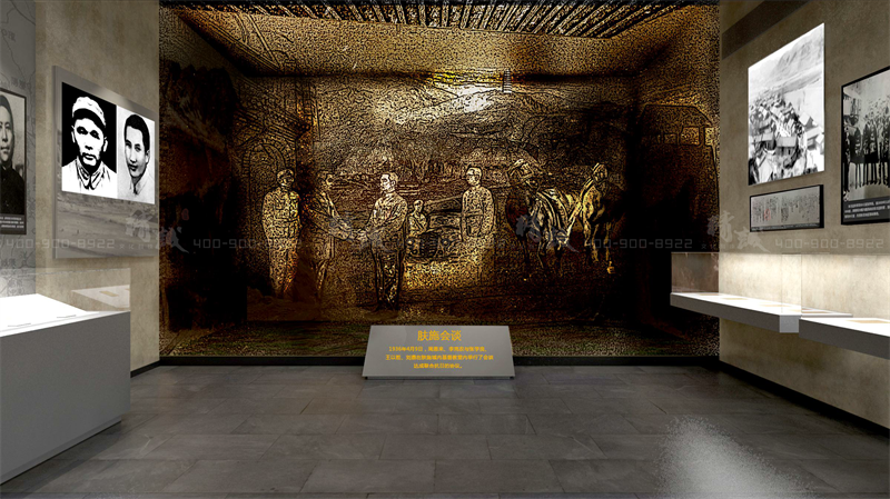 西安事变纪念馆设计施工-文博类展厅案例