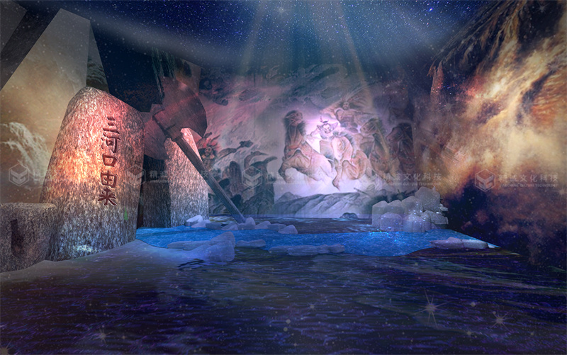 神话展厅设计-潼关古城中国神话展厅 神话展厅设计-潼关古城中国神话展厅