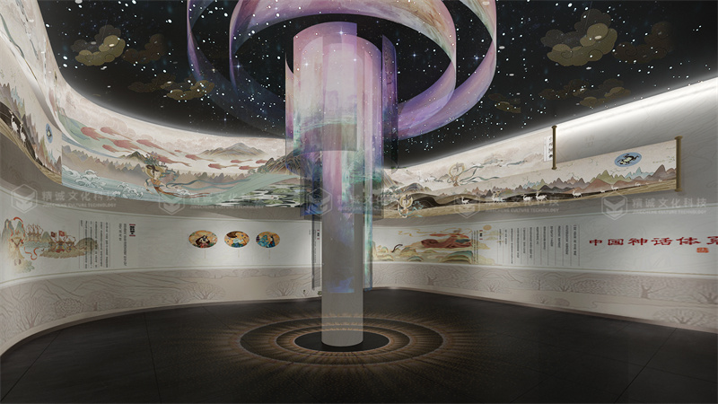 神话展厅设计-潼关古城中国神话展厅 神话展厅设计-潼关古城中国神话展厅