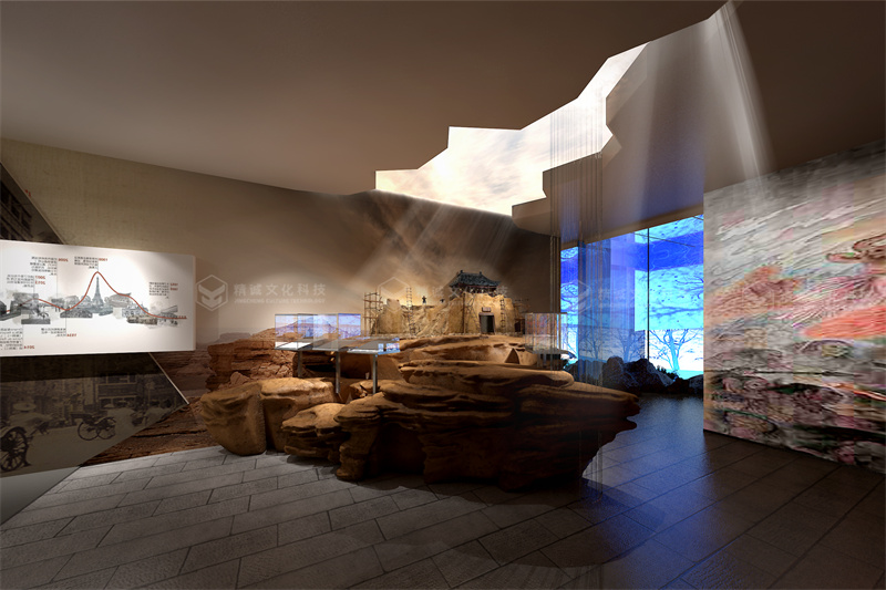 神话展厅设计-潼关古城中国神话展厅 神话展厅设计-潼关古城中国神话展厅