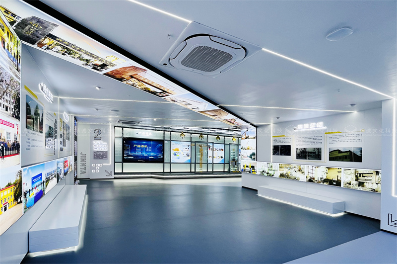 建筑企业展厅设计-山西省工程机械有限公司企业展厅 建筑企业展厅设计-山西省工程机械有限公司企业展厅