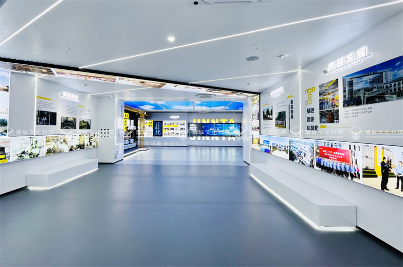 建筑企业展厅设计-山西省工程机械有限公司企业展厅 建筑企业展厅设计-山西省工程机械有限公司企业展厅