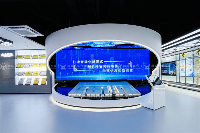 建筑企业展厅设计-山西省工程机械有限公司企业展厅 建筑企业展厅设计-山西省工程机械有限公司企业展厅