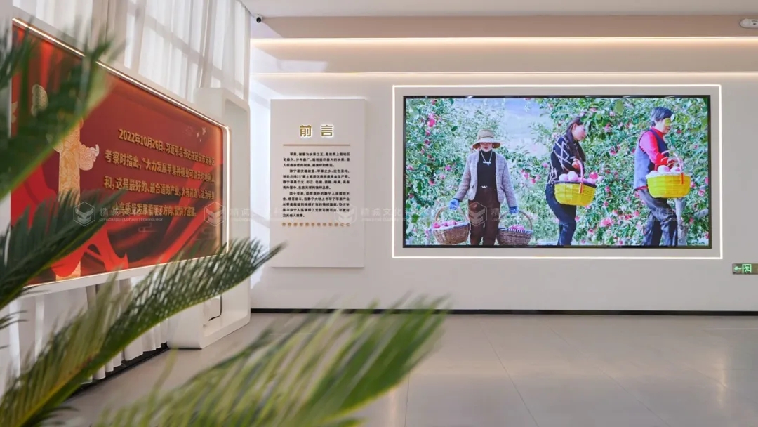 苹果展厅设计施工-甘肃静宁苹果苹果科创馆 苹果展厅设计施工-甘肃静宁苹果苹果科创馆